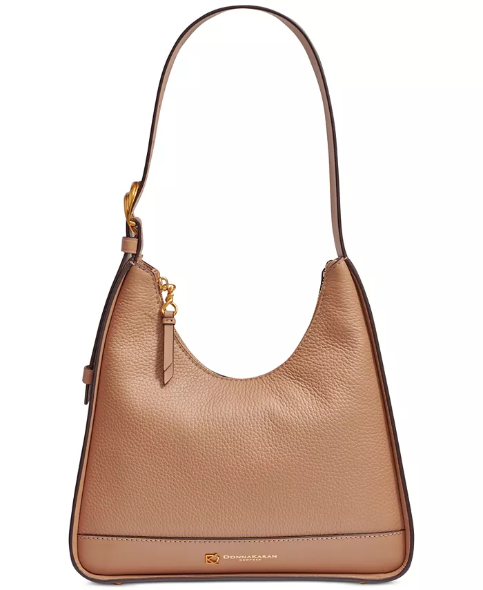 

Сумка Cedarhurst Buckle Hobo Donna Karan New York, коричневый/бежевый