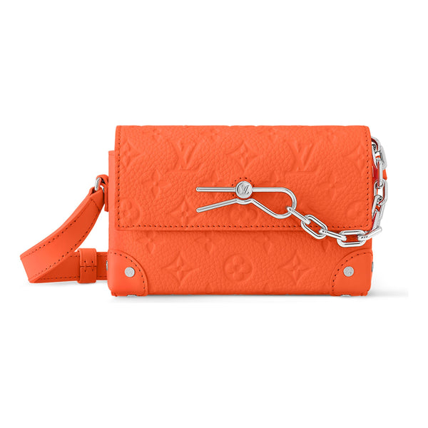 

Сумка steamer wearable wallet monogram taurillon leather 'orange' Louis Vuitton, оранжевый