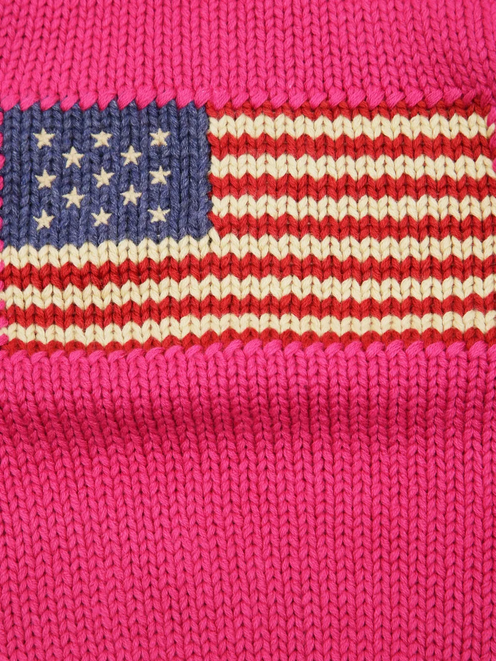 Джемпер вязки интарсия Polo Ralph Lauren Kids, розовый — фото 3