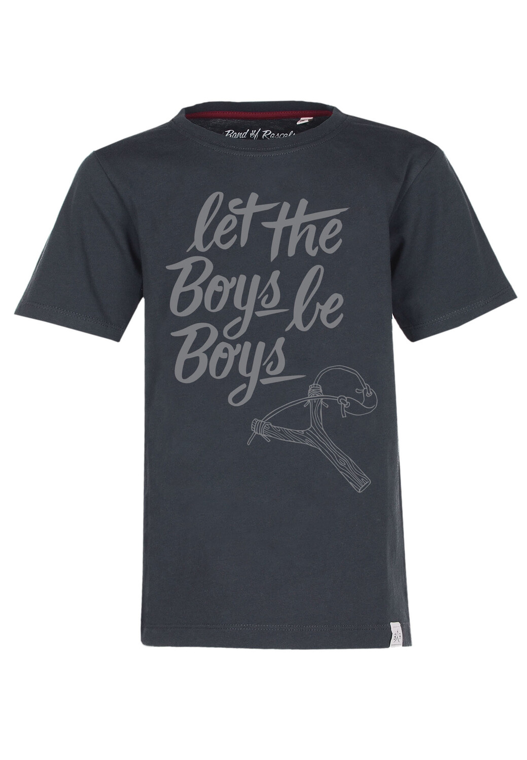 

Футболка Band of Rascals Let The Boys Be Boys, серый