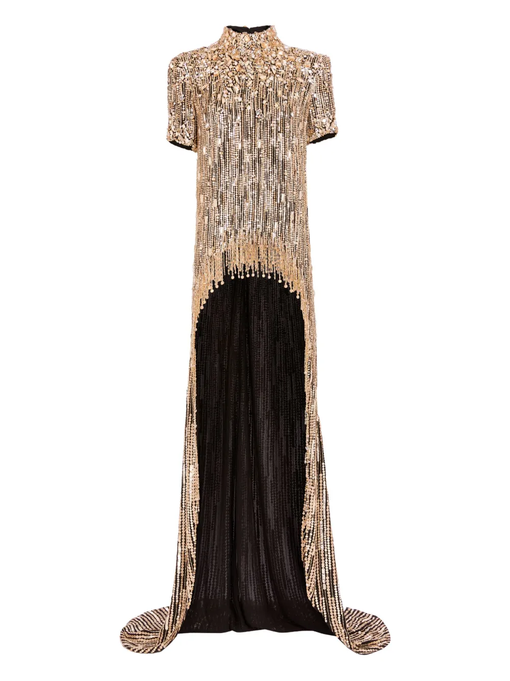 

Топ Zea с пайетками Jenny Packham, золотой