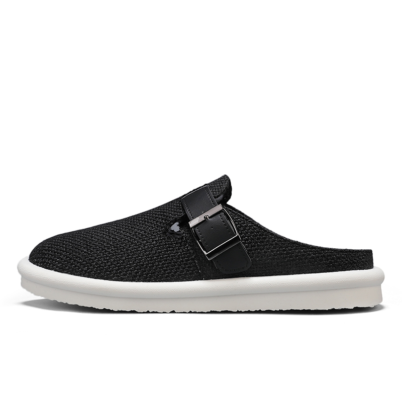 

Тихие закрытые тапочки мужские EGCHI, черный