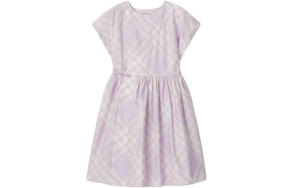 

Детское платье Burberry, нежно-сиреневый лиловый