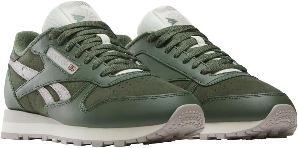 Классические кожаные кроссовки для взрослых, унисекс V1 Reebok, серый — фото 2