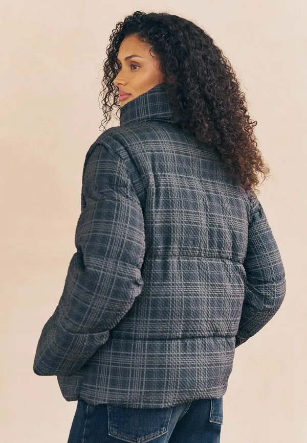 Зимняя куртка Next, Navy Check — фото 2