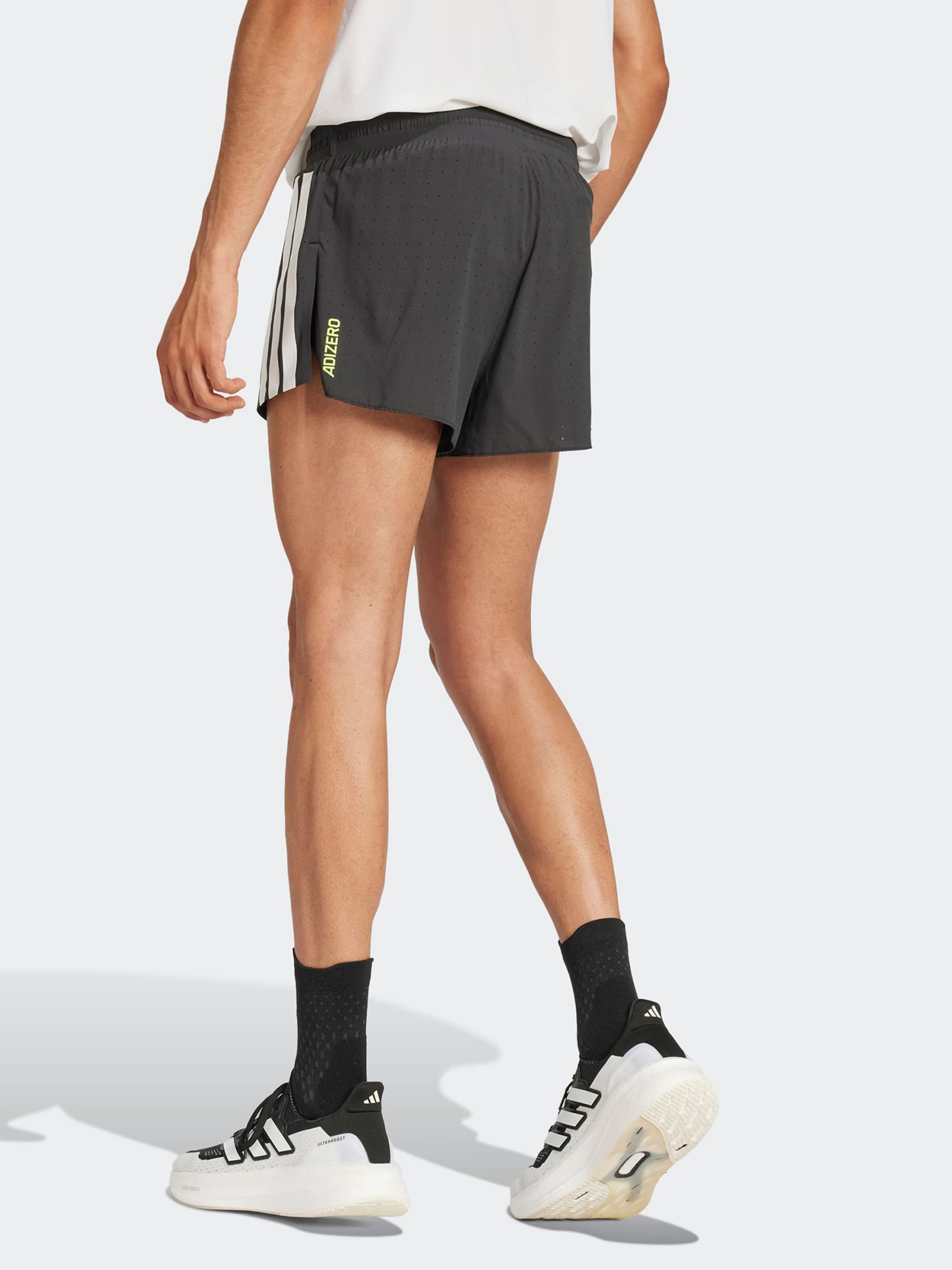 Adidas Performance Шорты для тренировок 'ADIZERO' черные — фото 3