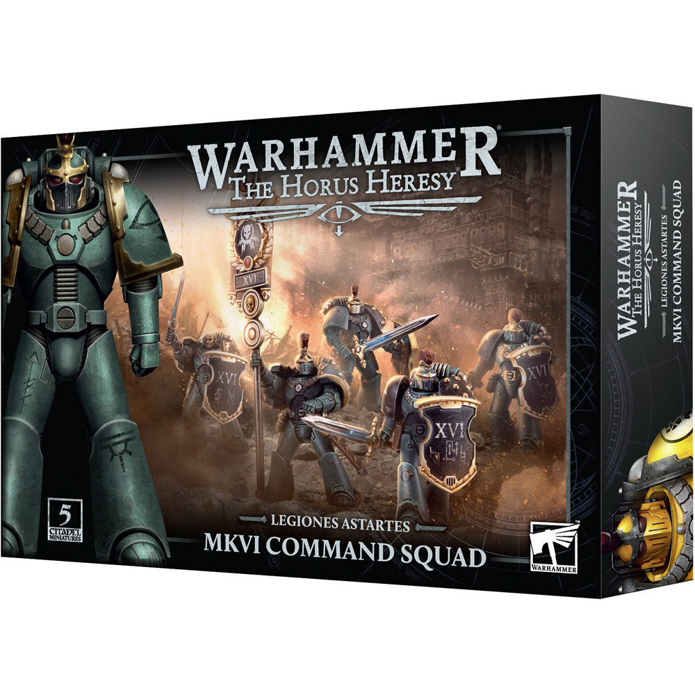 

Миниатюра Games Workshop Legiones Astartes: MKVI Command Squad