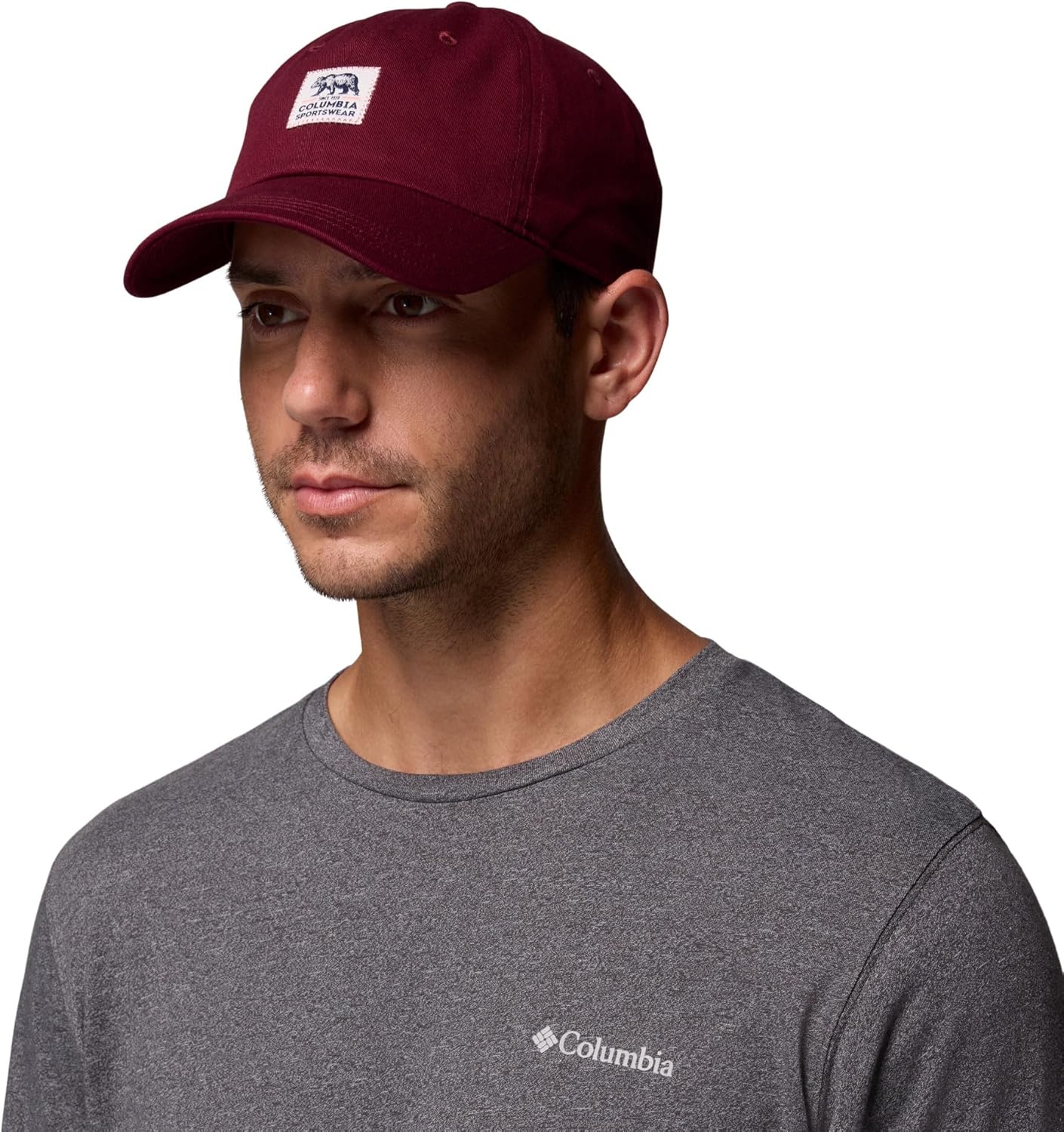 

Бейсболка Columbia Unisex Provisions, цвет Lemon Wash/Mountain Landscape, Rich Wine/Woven Bear