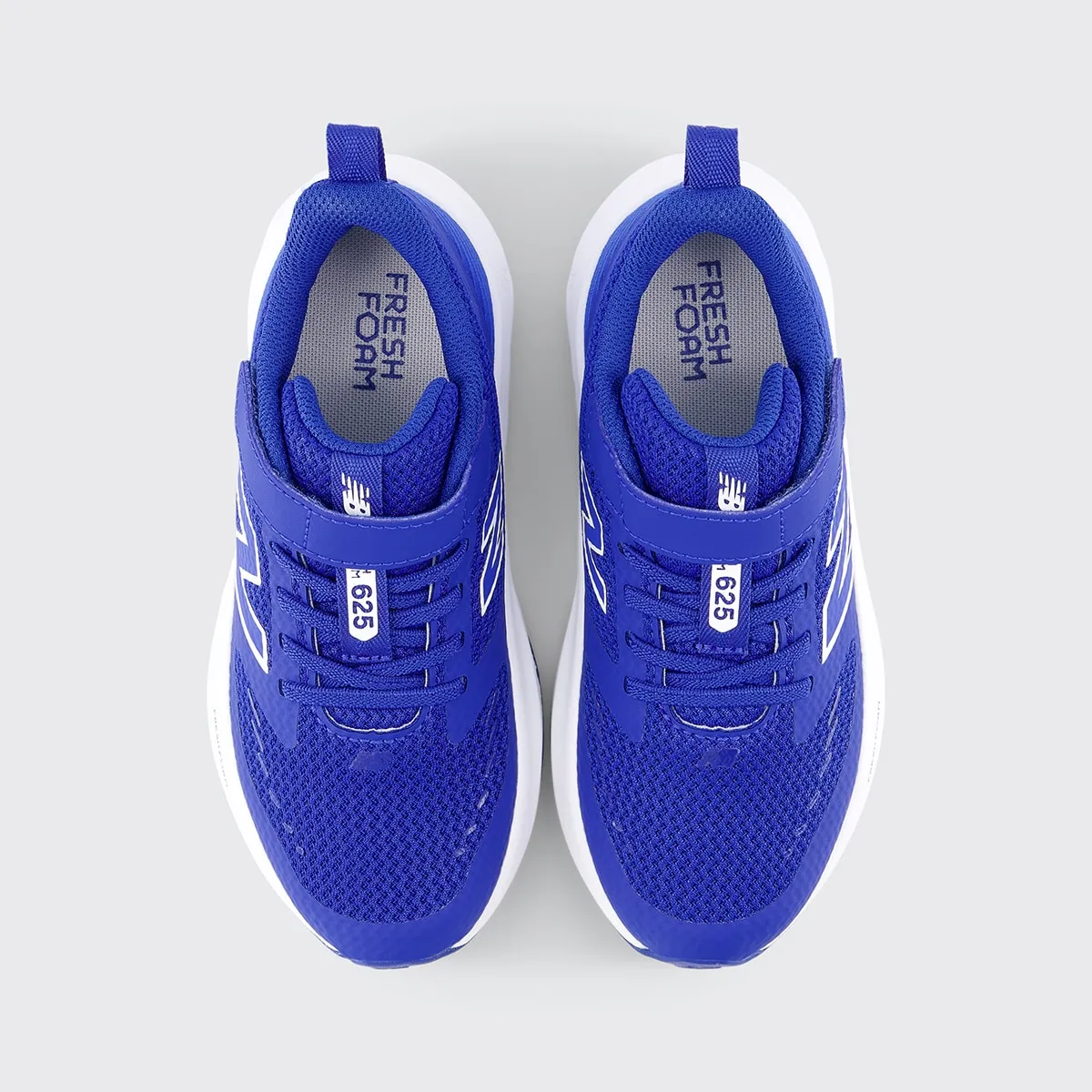 Детские кроссовки для бега Fresh Foam 625 Bungee с верхним ремешком New Balance, синий — фото 3