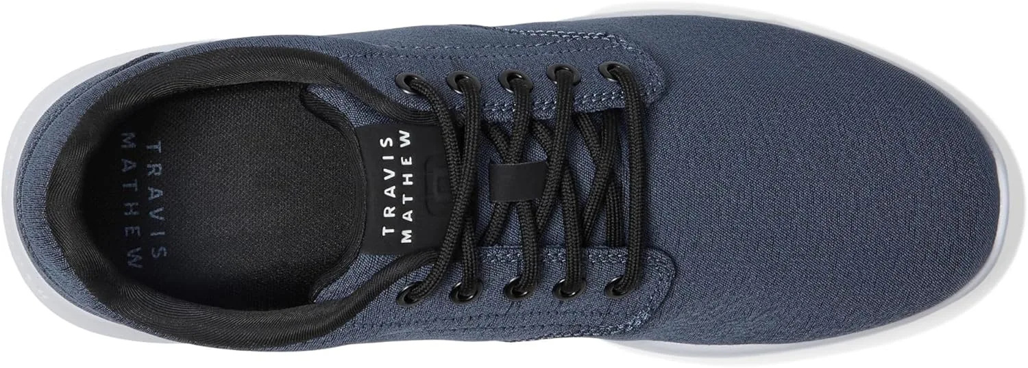 Мужские плетеные кроссовки TravisMathew The Daily 2.0, индиго — фото 2
