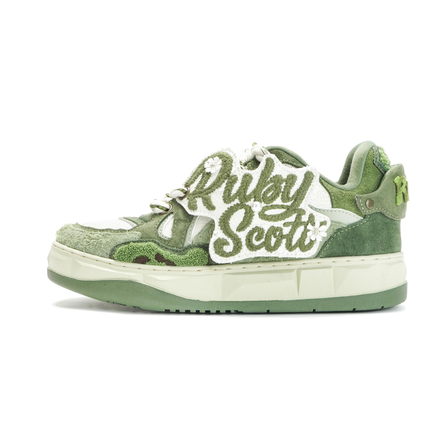 

Кроссовки Ruby Scott Skateboarding Shoes Unisex Low-top Green, зеленый