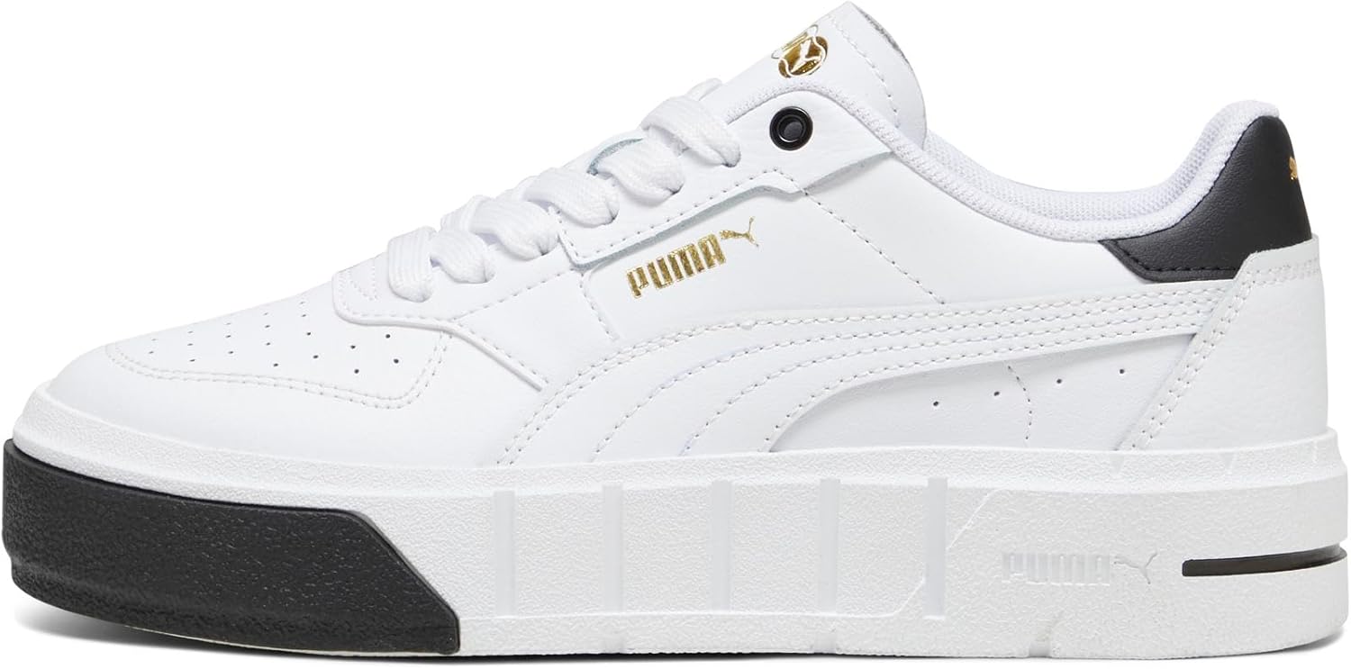Детские кроссовки Puma Unisex-Child Cali Court (для малышей), белый/черный — фото 3