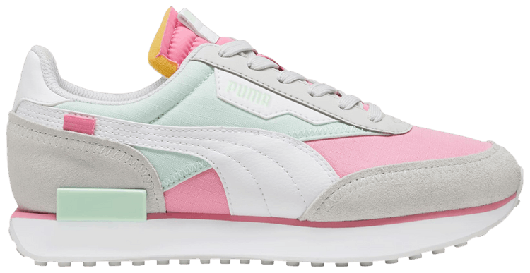 

Кроссовки Puma Future Rider Play On 'Fast Pink Fresh Mint', розовый