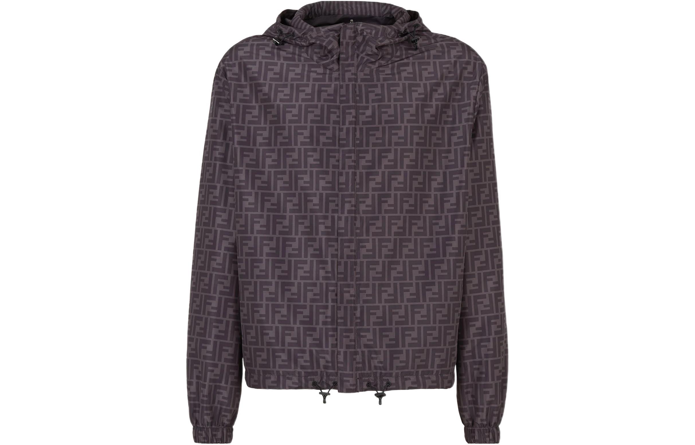 

Куртка мужская черно-серая FENDI, Черный, Куртка мужская черно-серая FENDI