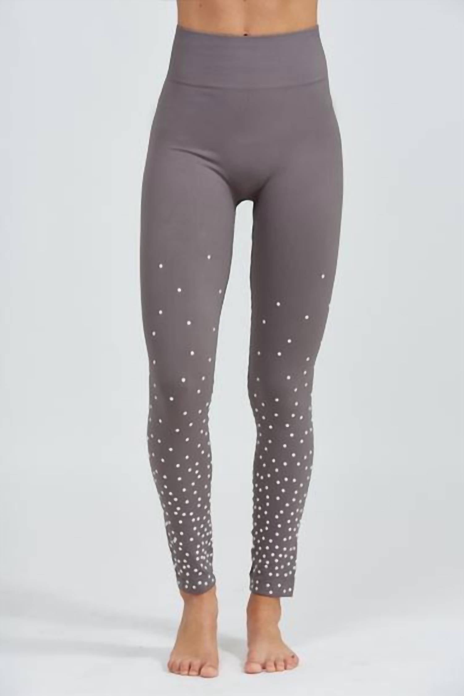 

Леггинсы Spandex Cotton Club Pearl серого цвета PHAT