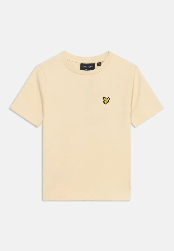 Базовая футболка унисекс Lyle & Scott, Beige — фото 4