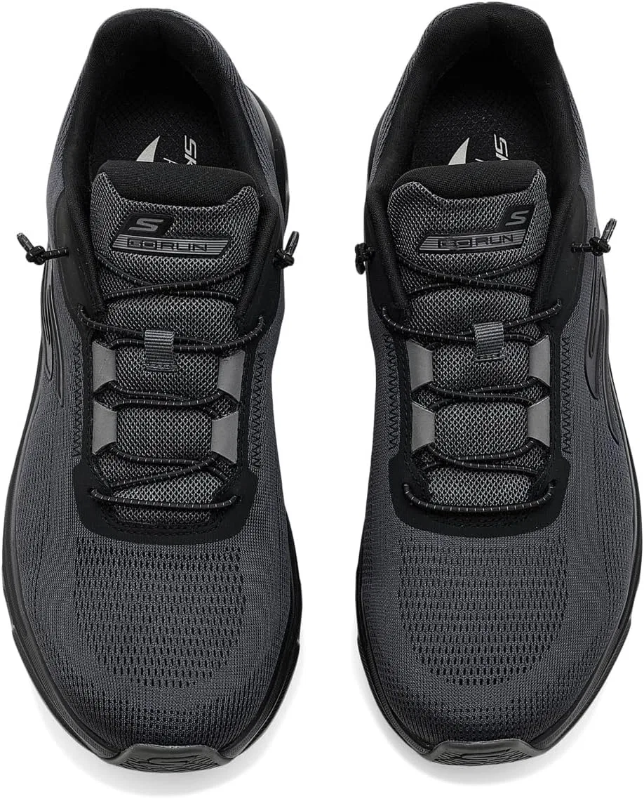Мужские кроссовки Skechers Go Run Glide Step Arch Fit Ackler, Black Dark Grey — фото 2