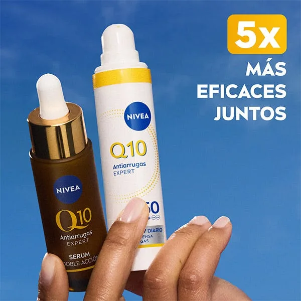 Флюид Nivea — Антивозрастная с Q10 и SPF + Rutina Antiedad, 40 мл — фото 4