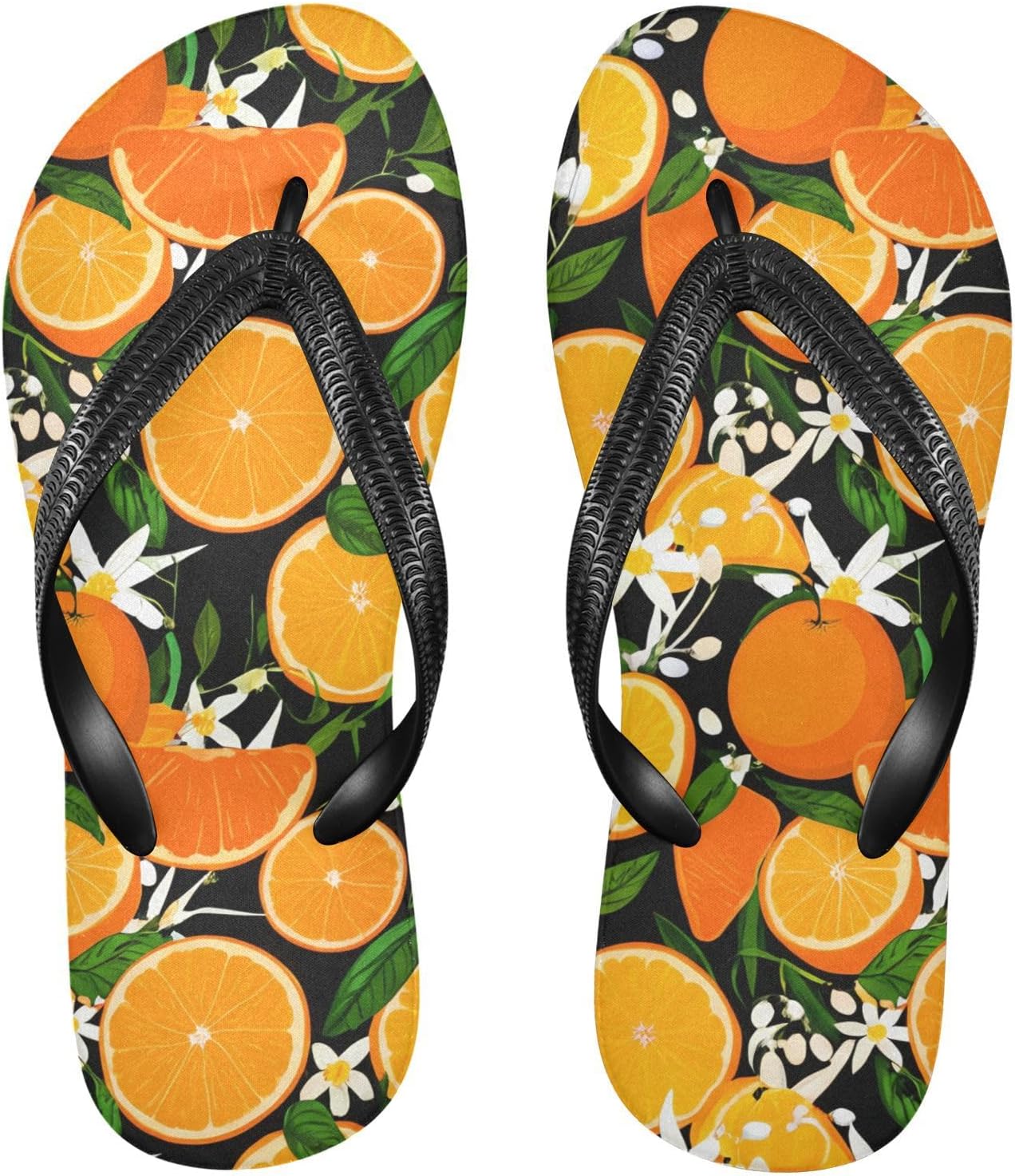 

Мужские пляжные шлепанцы с ароматом апельсинового цветка, черного цвета, резиновые, противоскользящие, летние тапочки для душа и прогулок Sinestour