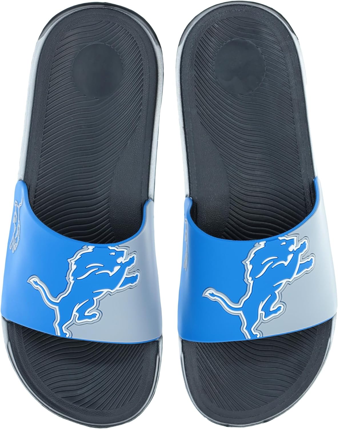 

Мужские сланцы FOCO с крупным логотипом NFL, Detroit Lions