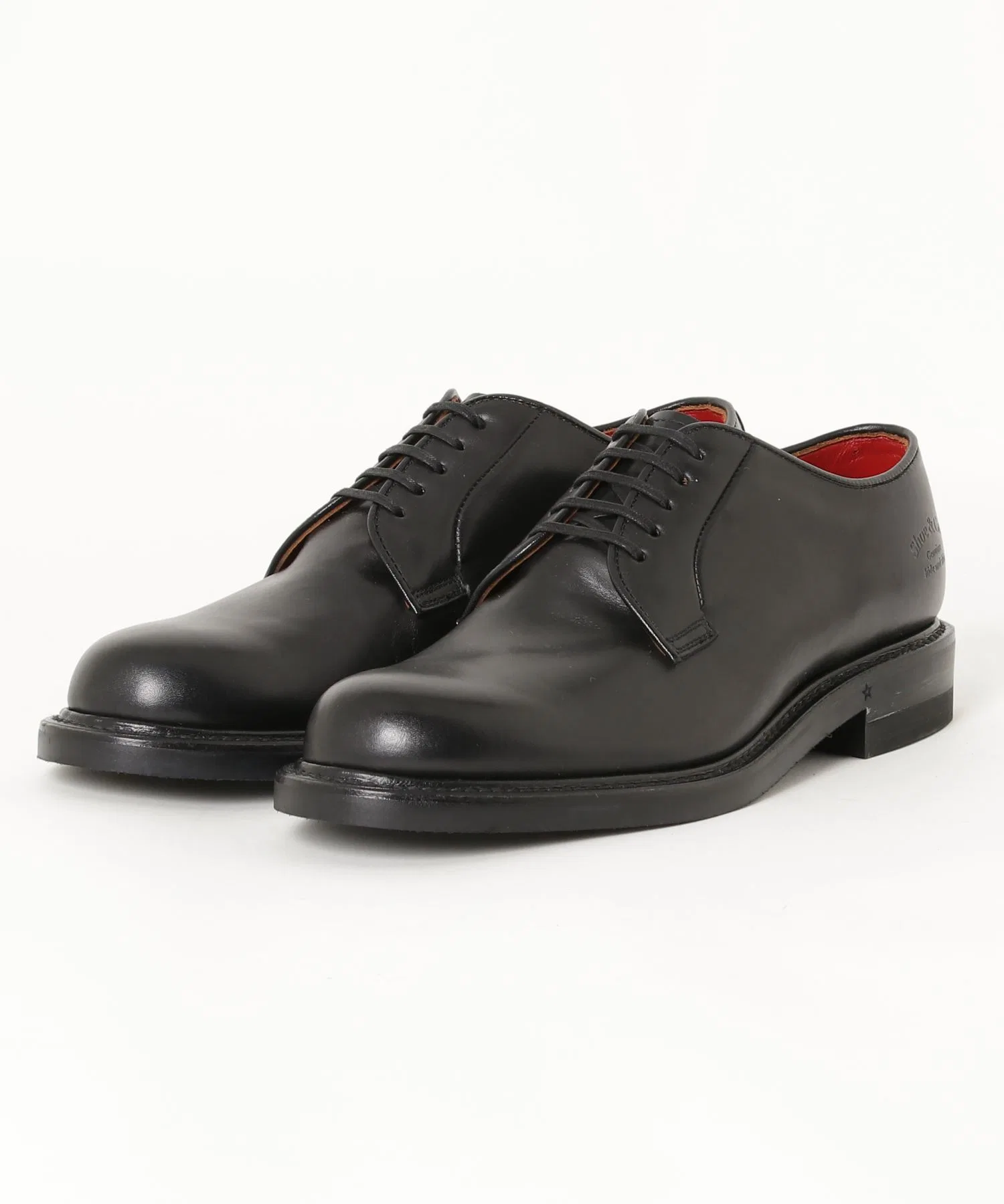 Мужские кожаные туфли REGAL Shoe & Co. 814S с круглым мысом чёрные — фото 3