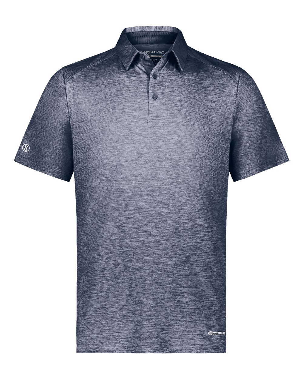 

Поло CoolCore Electrify Holloway, цвет navy heather
