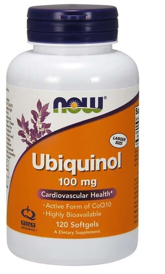 

Now Foods, Убихинол, коэнзим Q10, 100 мг