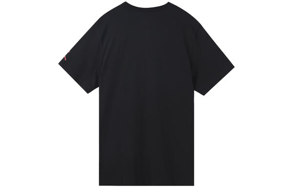 Футболка Air Jordan Brand Jumpman Pixel T-Shirt 'Black', черный — фото 3