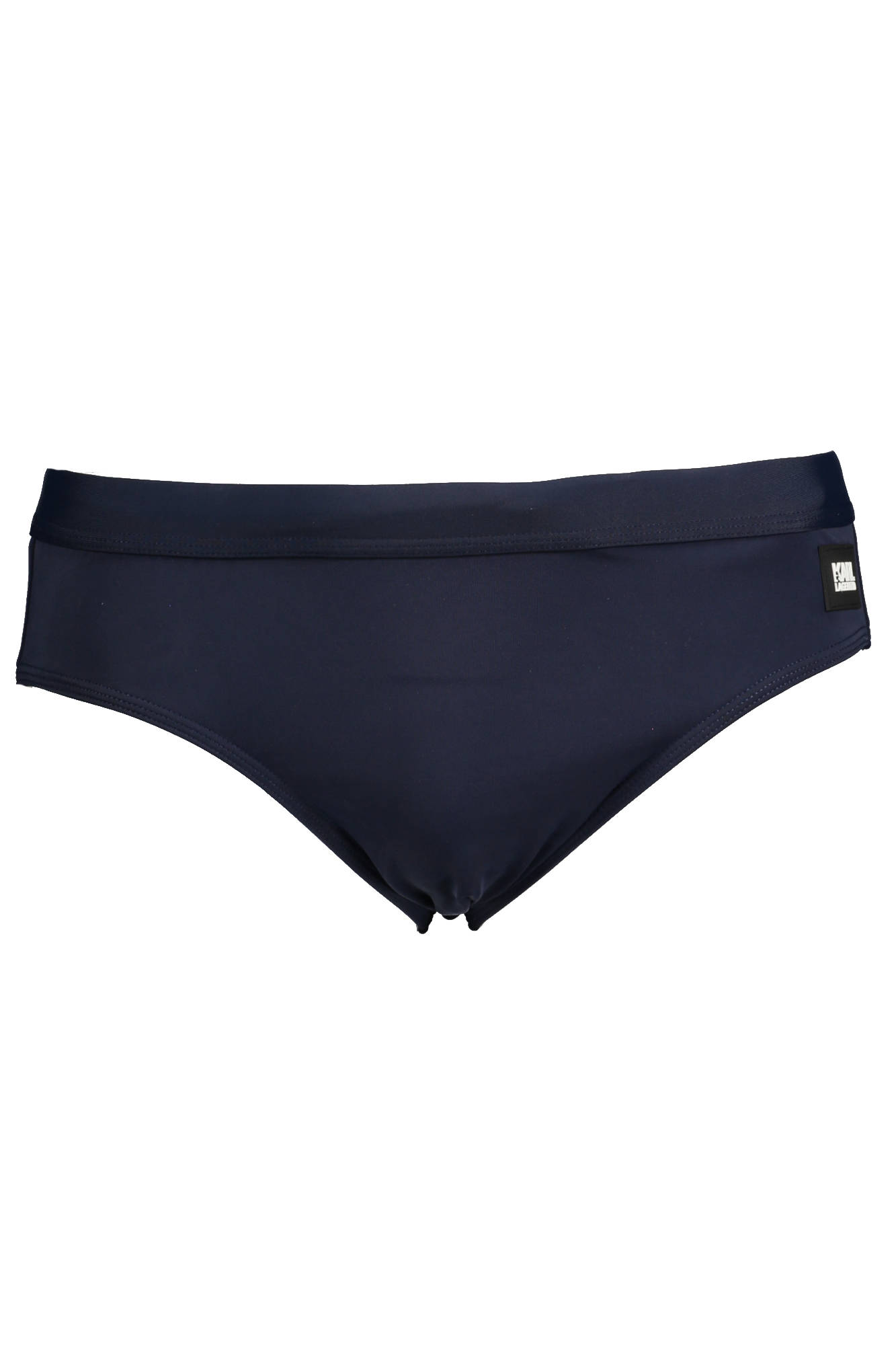 

Мужские плавки Karl Lagerfeld Beachwear короткие пляжные с логотипом, синий
