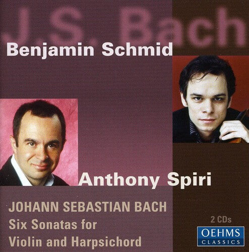 

CD диск Bach / Schmid: Six Sons for VN & HPD