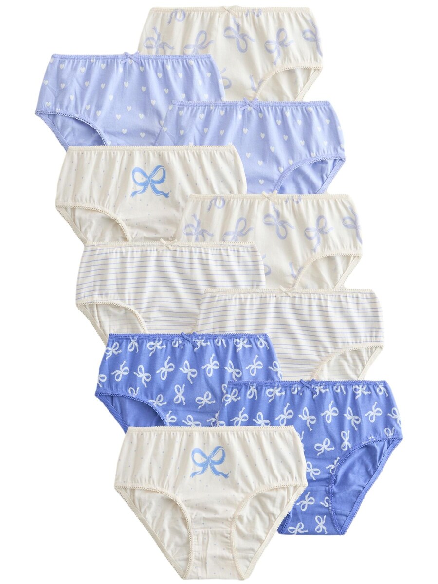 

Трусы Next, цвет Blue denim/Light purple/natural white