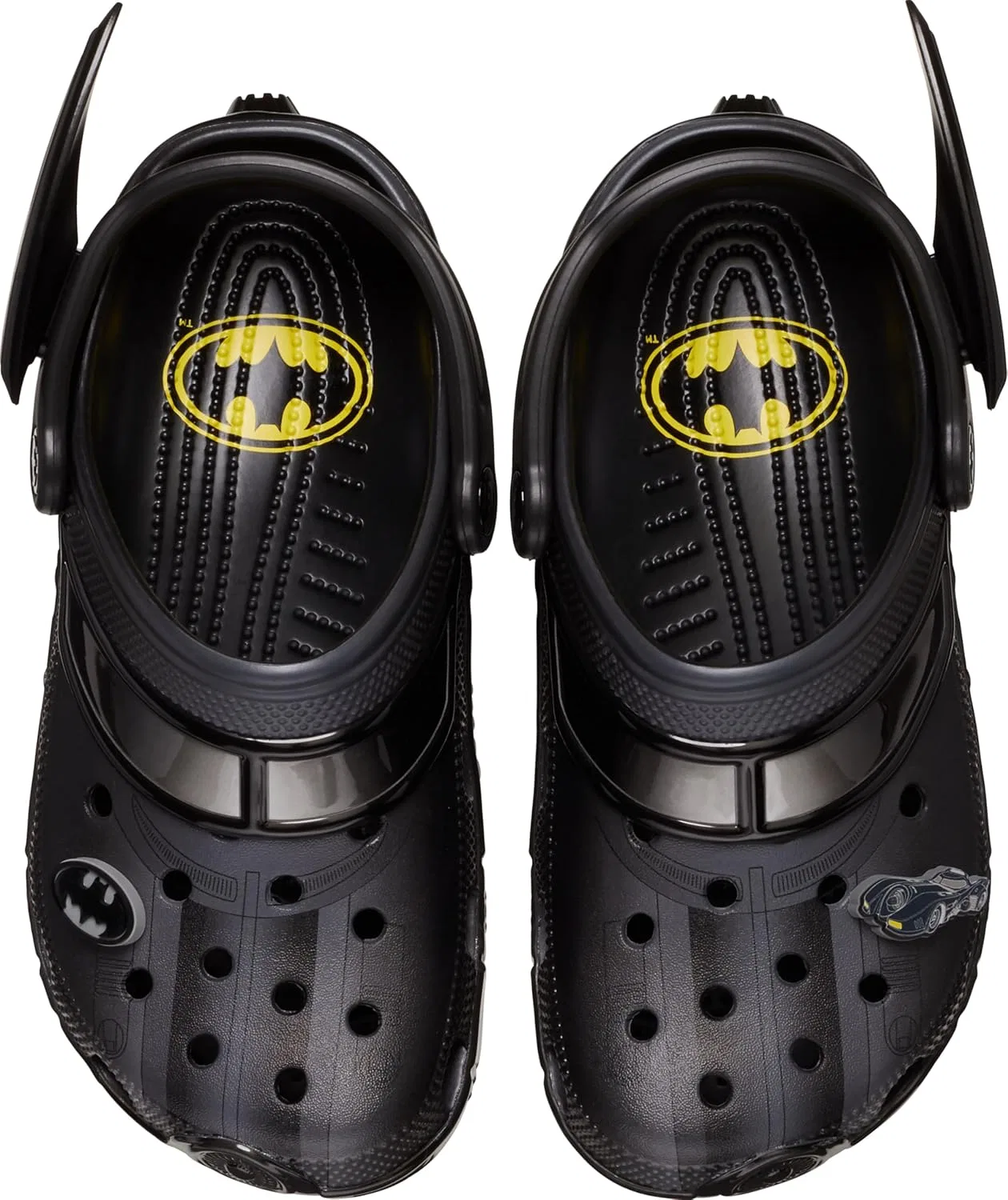 Кроксы Batman Batmobile Classic Clog Crocs, Black — фото 4