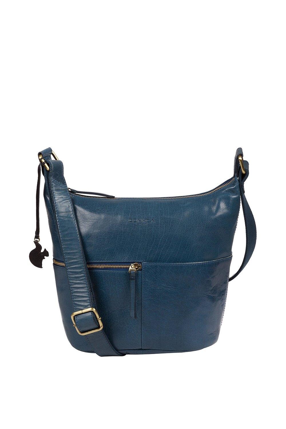 

Кожаная сумка через плечо 'Kristin' Conkca London, синий