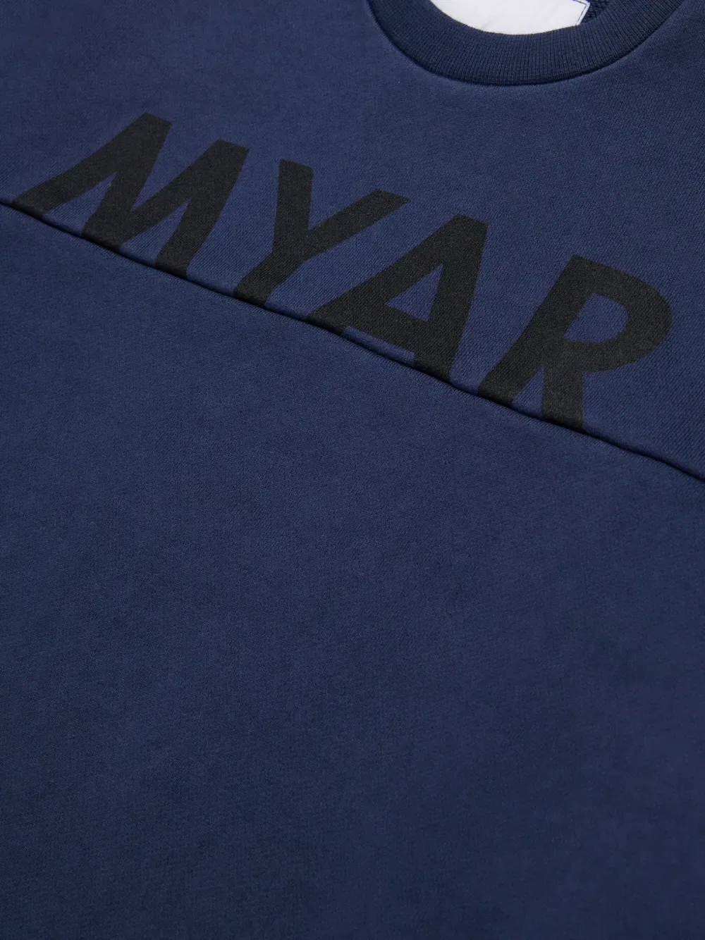 Толстовка с круглым вырезом и логотипом Myar Kids, синий — фото 4