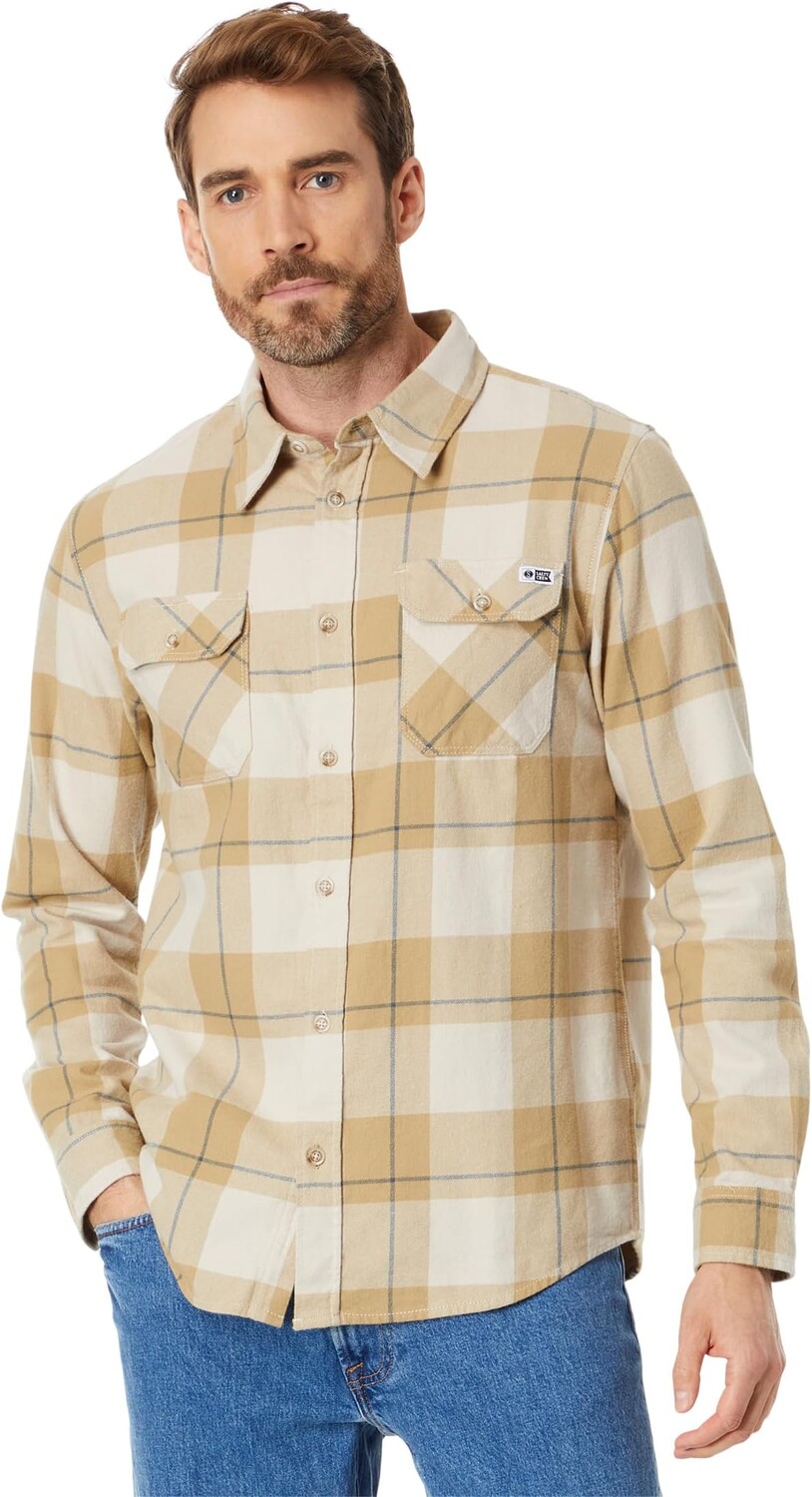 

Рубашка First Light Flannel Salty Crew, цвет Peyote