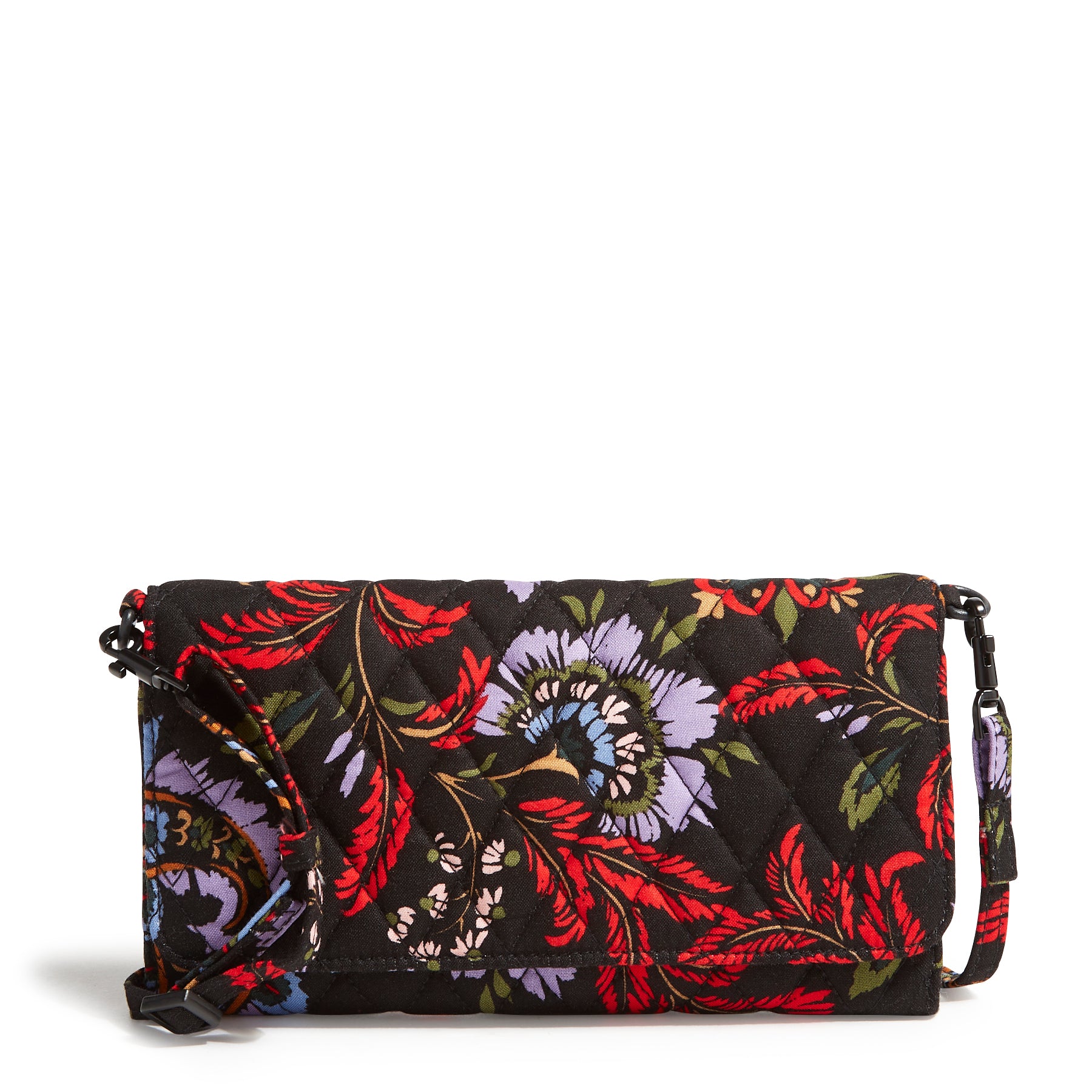 

Аутлет Хлопковый Кошелек Через Плечо Vera Bradley, цвет venetian paisley