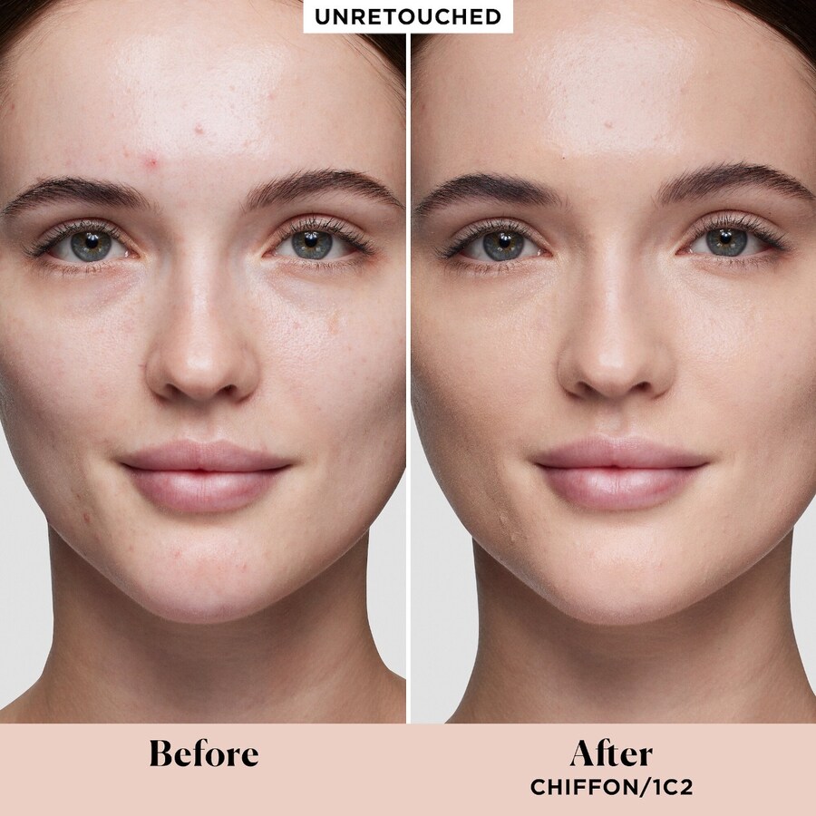 Невесомая, идеально подходящая водостойкая тональная основа Real Flawless Laura Mercier, 1 oz /30 mL, 1C2 Chiffon — фото 2