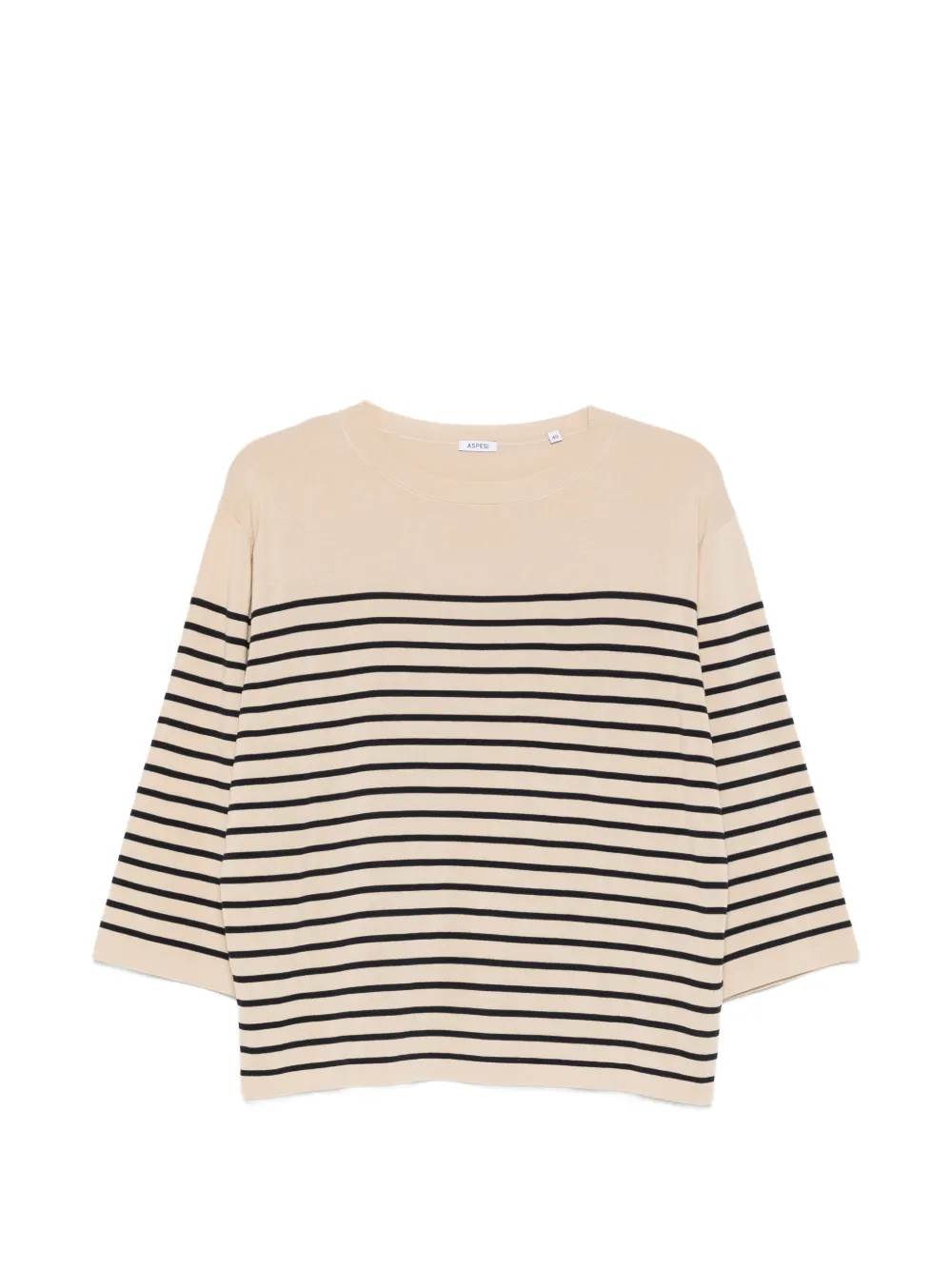 

Полосатый джемпер Aspesi, бежевый
