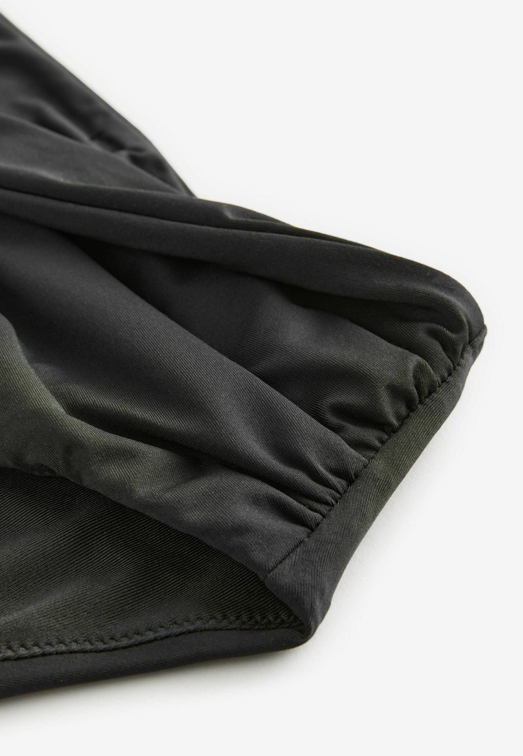 Плавки бикини HIGH WAIST HIGH LEG DRAPE Next, черный — фото 3