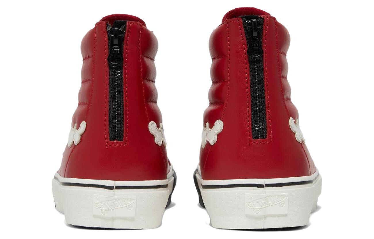Кроссовки Vans Sk8-Hi Reissue Zip Blends Bones Chili Pepper — фото 4