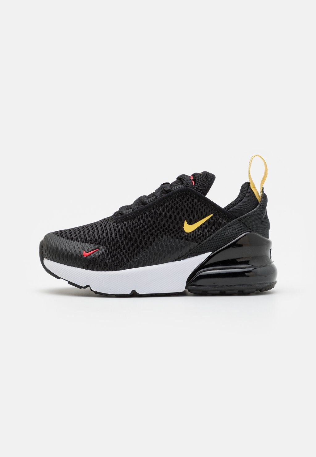 

Низкие кроссовки Air Max 270 Unisex Nike, черный/сатурн золотой/спортивный красный/белый