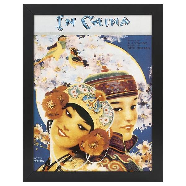 

Рамка для фотографий LegendArte Poster In China, черный