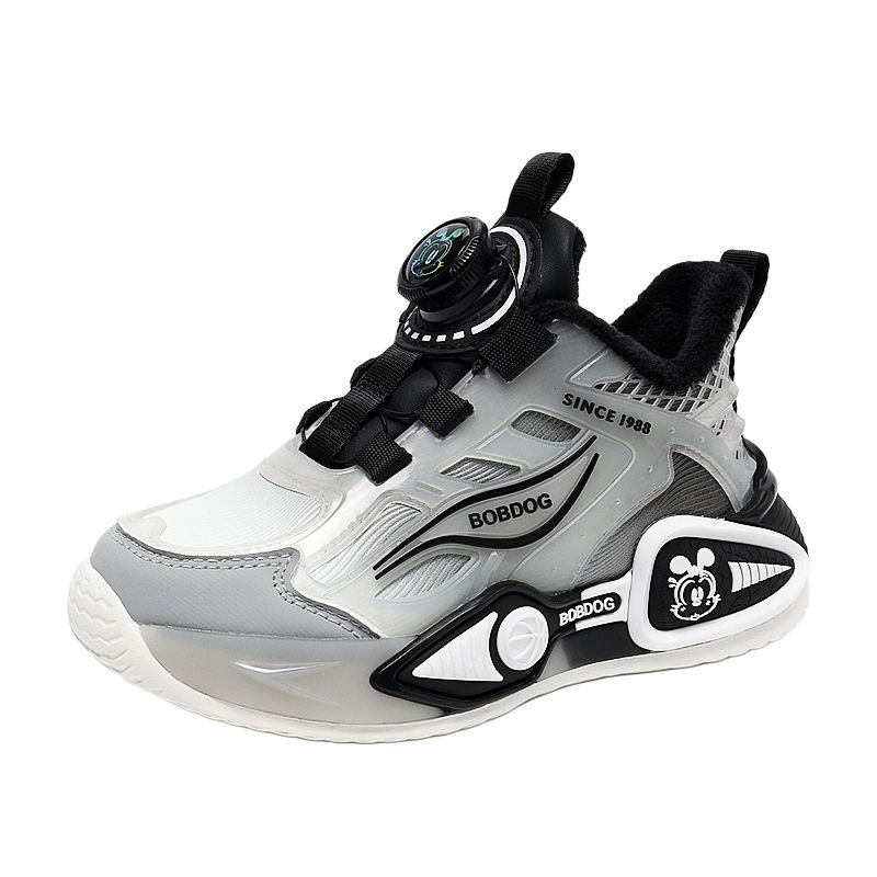 

Нескользящие, износостойкие, упругие, водонепроницаемые и дышащие, легкие, амортизирующие низкие кеды Bobdog, obe102053s726 черный[thin cotton thermal]