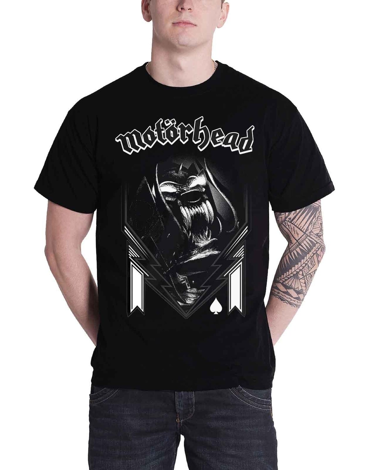 

Футболка с животными 1987 года Motorhead, черный