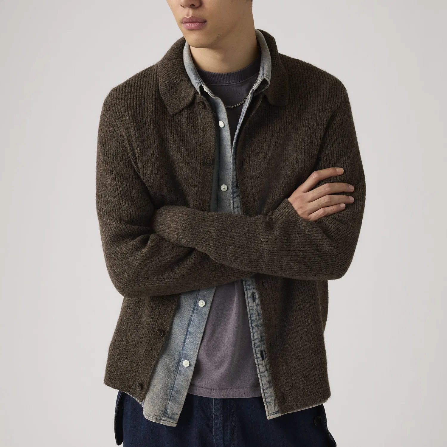 Каталина Кардиган Levi's, Brown — фото 2