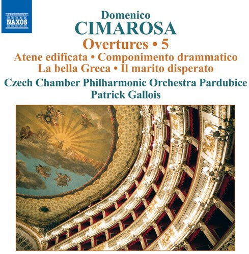 

CD диск Cimarosa / Czech Chamber Philharmonic: Domenico Cimarosa: Overtures, Vol. 5