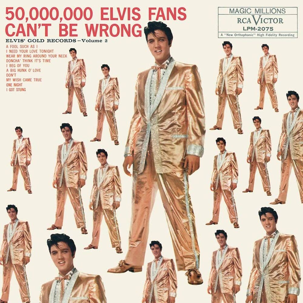 

Виниловая пластинка LP 50,000,000 Elvis Fans Can't Be Wrong - Elvis Presley