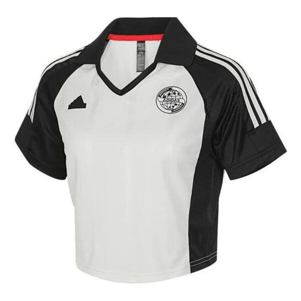 

Рубашка поло с цветными буквами, модная рубашка поло Adidas, белый