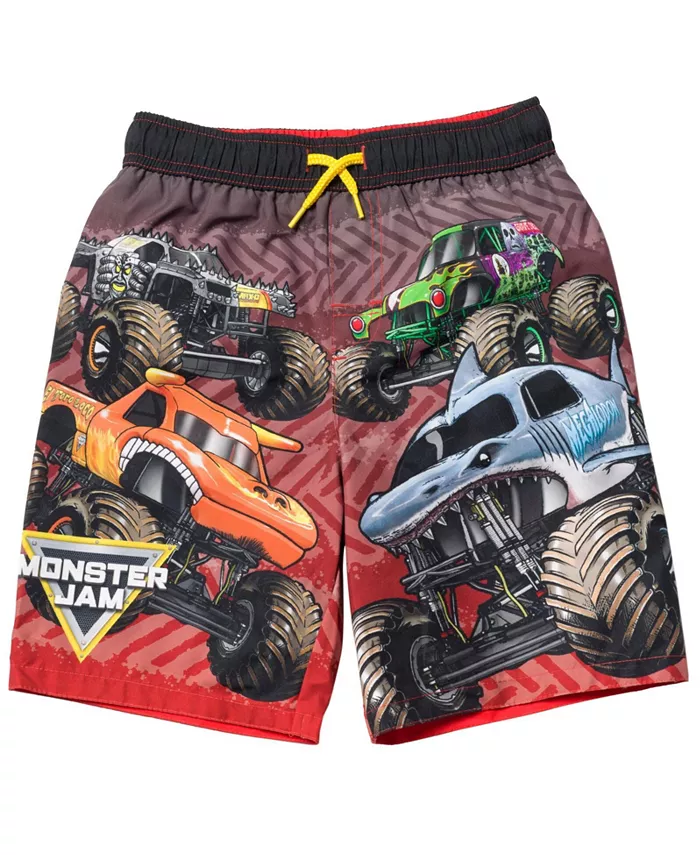 

Мужские плавки для плавания Monster Jam, красный