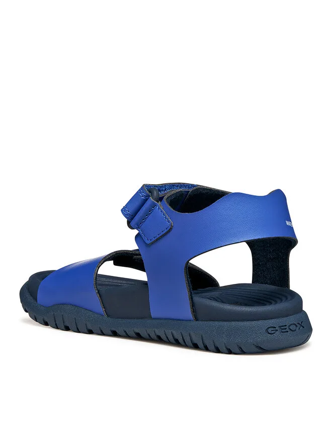 Geox Сандалии J Sandal Fusbetto Bo J35HMA 000BC C4227 S синие — фото 3